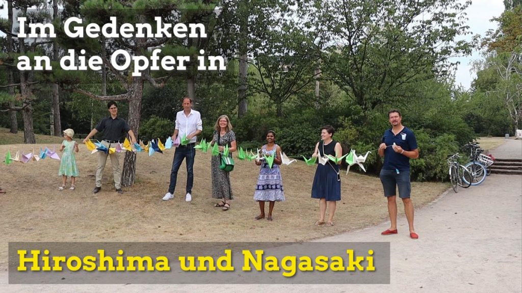 Gedenken der Opfer von Hiroshima und Nagasaki